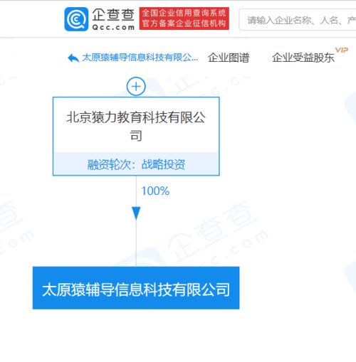 猿輔導關聯公司在太原成立新公司，數準科技賦能網絡文化經營